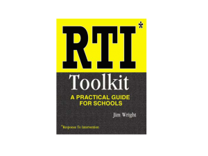 RTI Toolkit